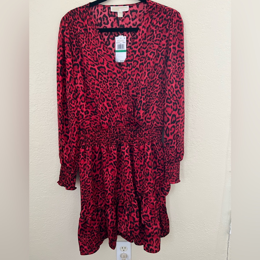 Michael Kors mini red dress